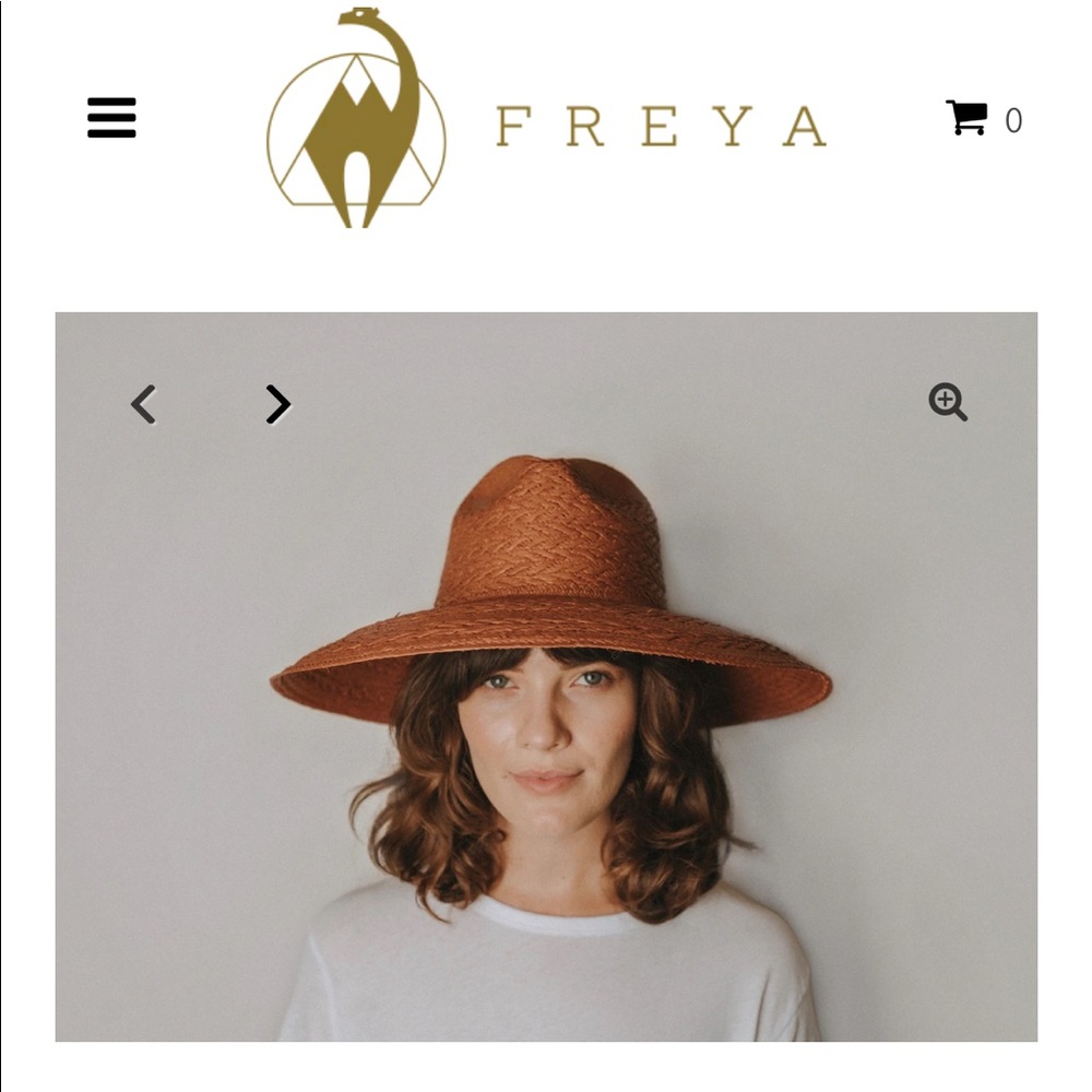 never worn freya hat